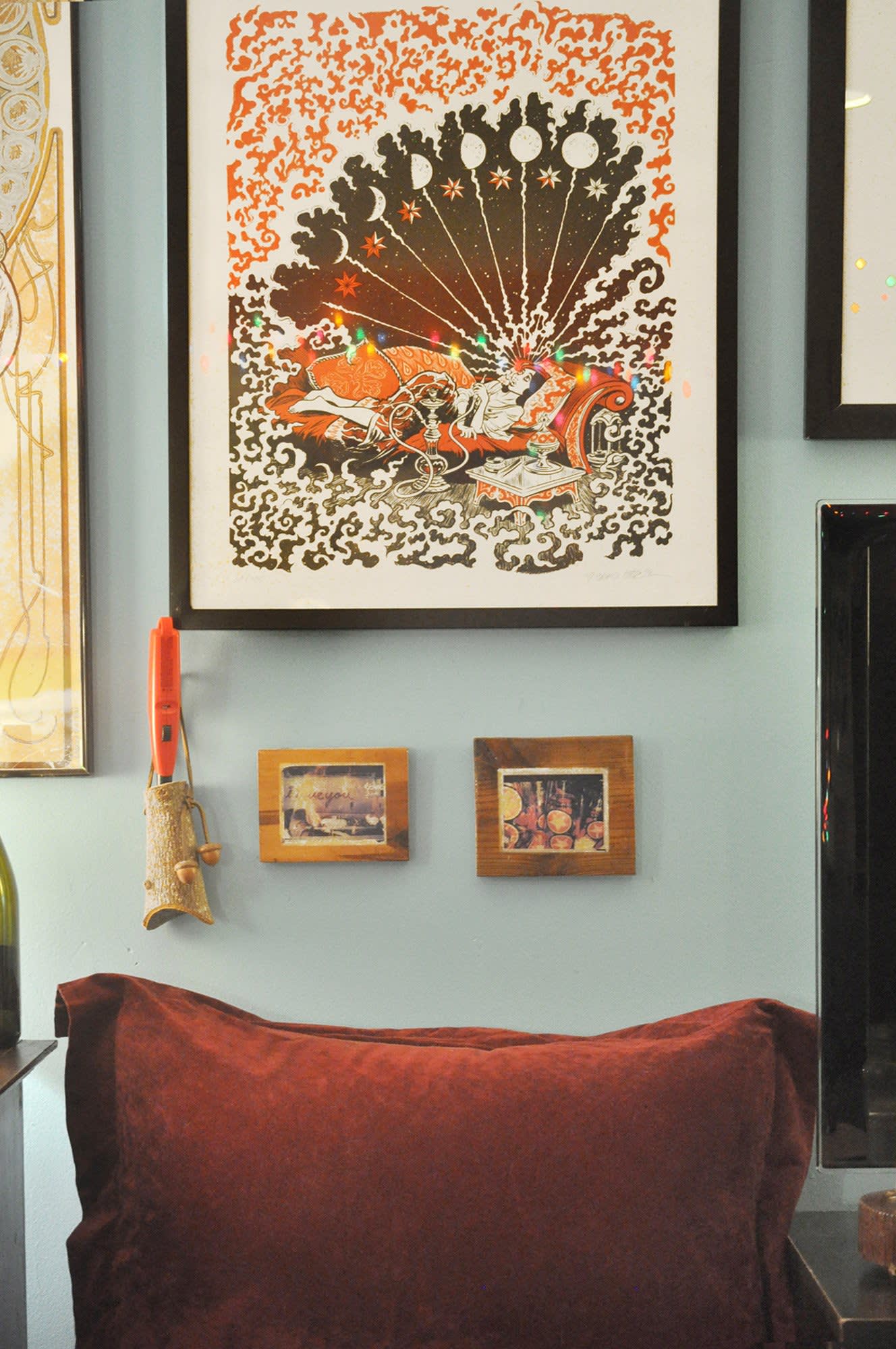 Laura Lee’s Bright & Playful Basement Studio Apartment Therapy